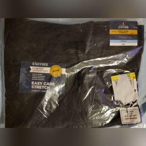 Stafford 38x29 Black Dress Pants